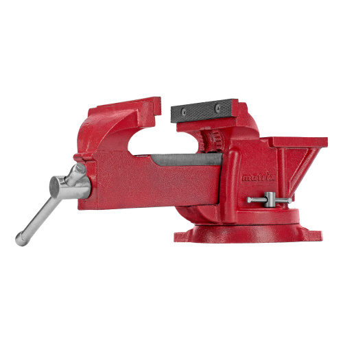 Тиски слесарные, 125 мм, поворотные, с наковальней Matrix по ценам производителя в Краснодаре с доставкой по всей России