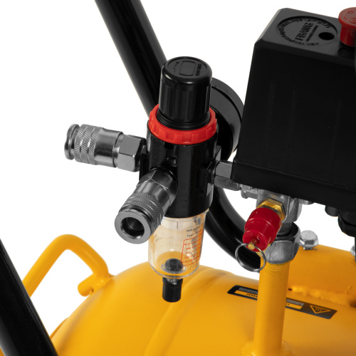 Компрессор безмасляный, малошумный DLS 2200/50, 2200 Вт, 2x1100, 50 л, 380 л/мин Denzel по ценам производителя в Краснодаре с доставкой по всей России