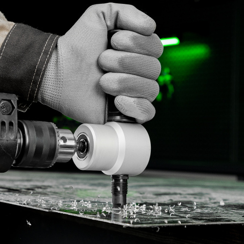 Насадка на дрель для резки листового металла до 1.8 мм Сибртех по ценам производителя в Краснодаре с доставкой по всей России