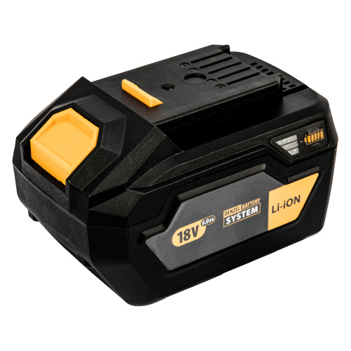 Батарея аккумуляторная B-18-6.0, Li-Ion, 18 В, 6,0 Ач Denzel по ценам производителя в Краснодаре с доставкой по всей России