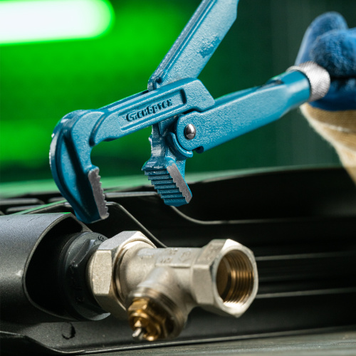 Ключ трубный рычажный №0, 3/4", литой, тип "L" Сибртех по ценам производителя в Краснодаре с доставкой по всей России