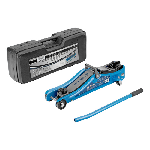 Домкрат гидравлический подкатной в пластиковом кейсе, 2 т, Low Profile, 80-380 мм Stels по ценам производителя в Краснодаре с доставкой по всей России