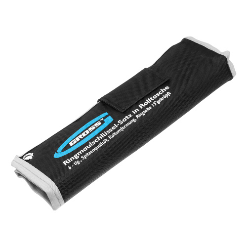 Набор ключей комбинированных 8-17 мм, 6 шт, CrV, холодный штамп Gross по ценам производителя в Краснодаре с доставкой по всей России