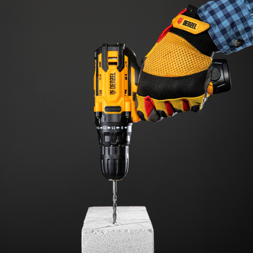 Дрель-шуруповерт аккумуляторная CDL-12CB, Li-Ion, 12 В, 1 акк. Denzel по ценам производителя в Краснодаре с доставкой по всей России