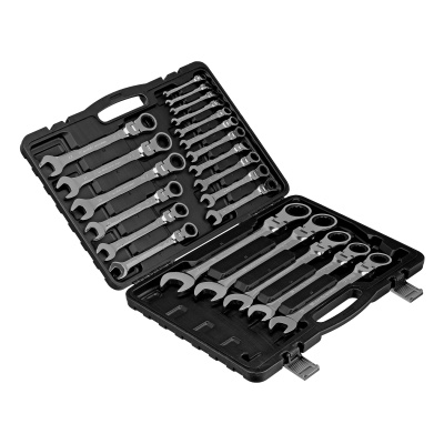 Набор ключей комбинированных, трещоточных шарнирных 22 шт. Matrix по ценам производителя в Краснодаре с доставкой по всей России