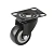 Колесо мебельное поворотное SCZ 25 50 мм (черный) по ценам производителя в Краснодаре с доставкой по всей России