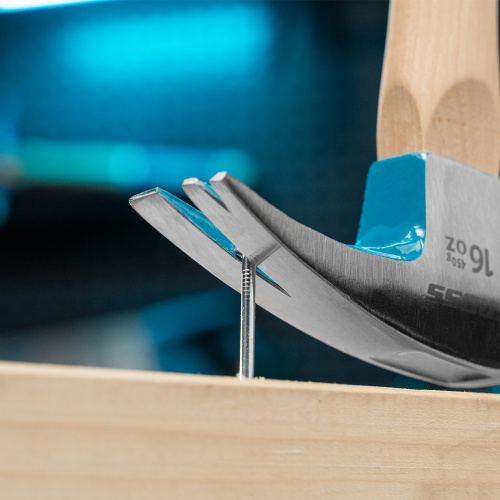 Молоток-гвоздодер, 450 г, угол 75, магнит, обрезиненная рукоятка American hickory GROSS по ценам производителя в Краснодаре с доставкой по всей России