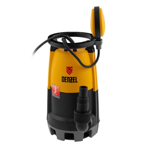 Дренажный насос для чистой и грязной воды DP-600S, 600 Вт, напор 7 м, 13000 л/ч Denzel по ценам производителя в Краснодаре с доставкой по всей России