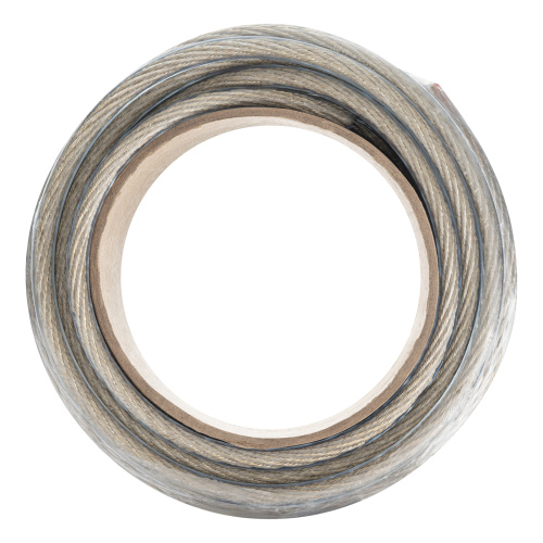 Трос металлополимерный прозрачный ПР-8.0, толщина 8.0 мм, моток 20 метров Сибртех по ценам производителя в Краснодаре с доставкой по всей России