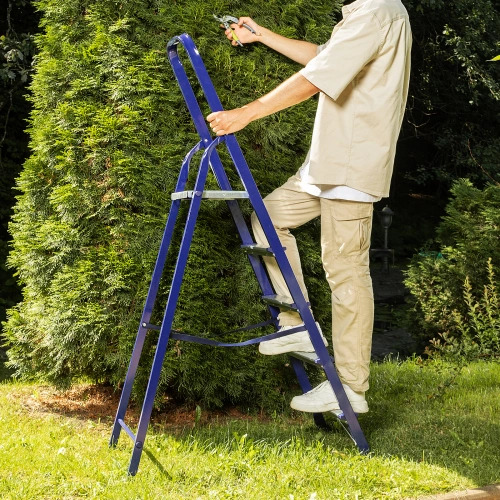 Стремянка, 5 ступеней, стальная, Сибртех по ценам производителя в Краснодаре с доставкой по всей России