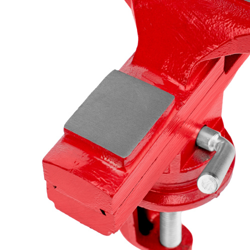 Тиски слесарные, 80 мм, настольные, поворотные, c наковальней MTX по ценам производителя в Краснодаре с доставкой по всей России