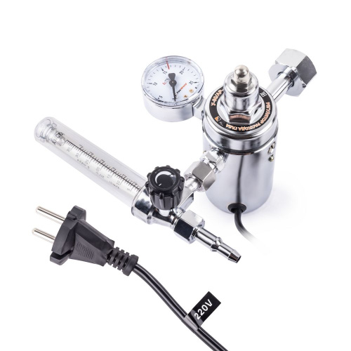 Регулятор расхода газа У-30/АР-40-1P-230В (универсальный, 1 манометр, подогреватель, латунь) по ценам производителя в Краснодаре с доставкой по всей России