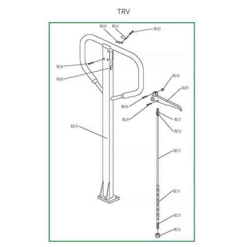 Ручка в сборе для TRV по ценам производителя в Краснодаре с доставкой по всей России