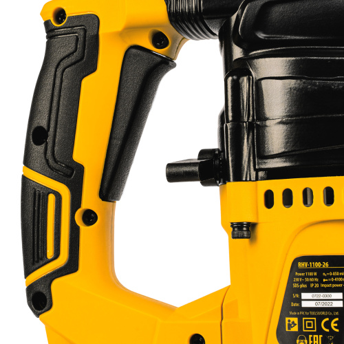 Перфоратор электрический RHV-1100-26, SDS-plus, 1100 Вт, 4 Дж, 3 режима Denzel по ценам производителя в Краснодаре с доставкой по всей России