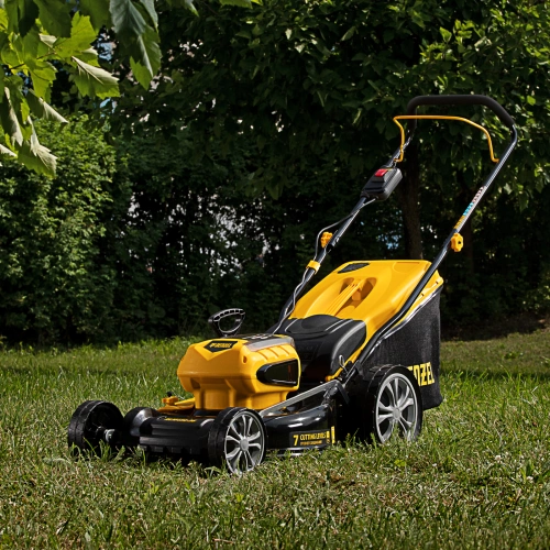 Газонокосилка аккумуляторная бесщеточная RLM450-36, Li-ion, 36 В, 4 Ач, 450 мм, травосборник 40 л Denzel по ценам производителя в Краснодаре с доставкой по всей России