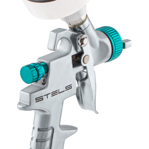 Краскораспылитель AG 810 HVLP, гравитационный, сопло 0.8 мм и 1 мм Stels по ценам производителя в Краснодаре с доставкой по всей России