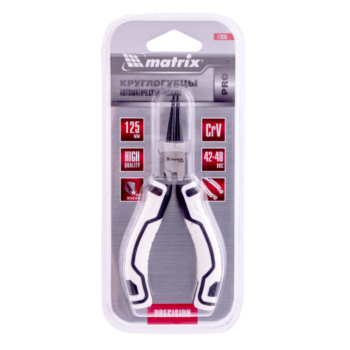 Круглогубцы Mini, 125 мм, авторазжим, Pro Matrix по ценам производителя в Краснодаре с доставкой по всей России