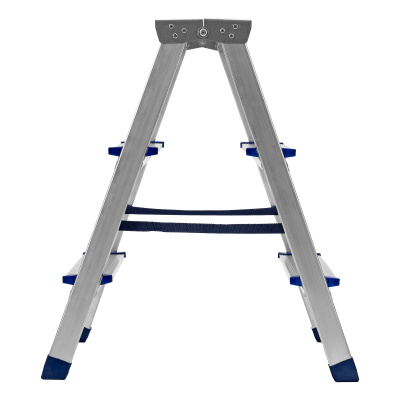 Стремянка двусторонняя 3 ступени, алюминиевая, Сибртех по ценам производителя в Краснодаре с доставкой по всей России