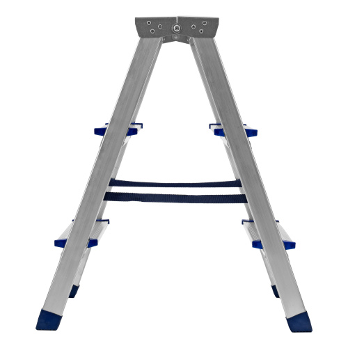 Стремянка двусторонняя 3 ступени, алюминиевая, Сибртех по ценам производителя в Краснодаре с доставкой по всей России