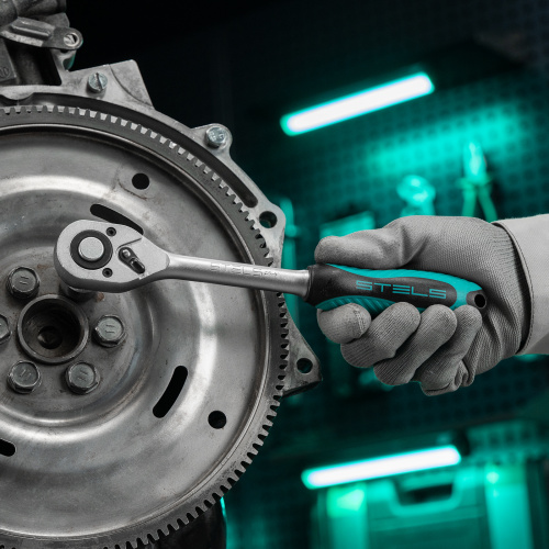 Набор торцевых головок с трещоткой 1/2", 24 предмета Stels по ценам производителя в Краснодаре с доставкой по всей России