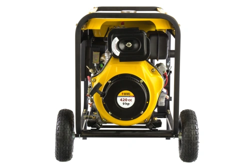 Генератор дизельный DD6300Е, 5.0 кВт, 220 В/50 Гц, 15 л, электростартер Denzel по ценам производителя в Краснодаре с доставкой по всей России