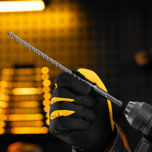 Бур по бетону, цельная крестовая пластина, 6x215 мм, SDS PLUS Denzel по ценам производителя в Краснодаре с доставкой по всей России