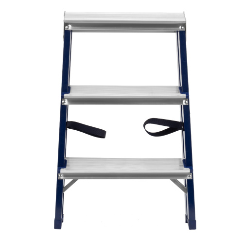 Стремянка двусторонняя 3 ступени, стальная, Сибртех по ценам производителя в Краснодаре с доставкой по всей России