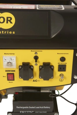 Генератор бензиновый 2,0 кВт 220В 15л с электростартером TOR TR2500E по ценам производителя в Краснодаре с доставкой по всей России