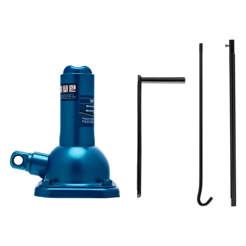 Домкрат механический бутылочный, 2 т, h подъема 180-395 мм, 2 части (домкрат, ручка) Stels по ценам производителя в Краснодаре с доставкой по всей России