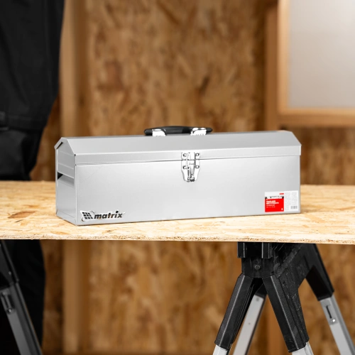 Ящик для инструмента, 484 х 154 х 165 мм, металлический Matrix по ценам производителя в Краснодаре с доставкой по всей России