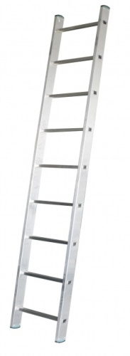 Лестница приставная алюминиевая 1*9 по ценам производителя в Краснодаре с доставкой по всей России