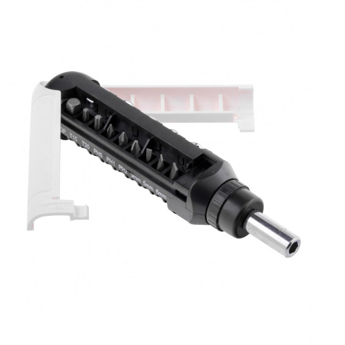 Отвертка реверсивная с набором бит и торцевых головок, 15 шт, CrV Matrix Pro по ценам производителя в Краснодаре с доставкой по всей России