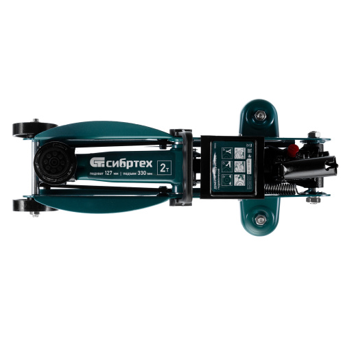 Домкрат гидравлический подкатной, 2 т, 127-330 мм Сибртех по ценам производителя в Краснодаре с доставкой по всей России