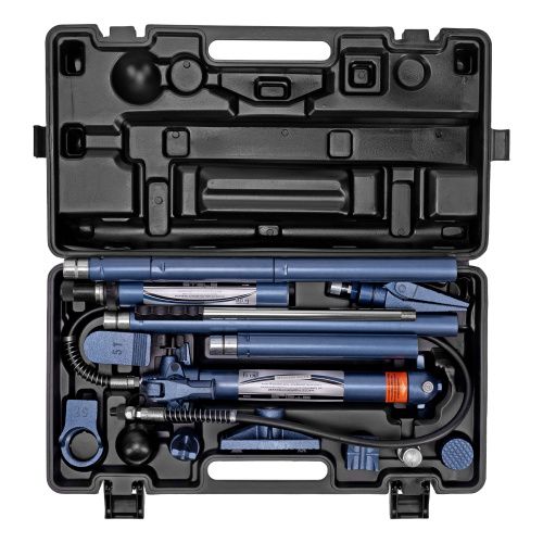 Растяжка гидравлическая, 10 т, набор из 17 предметов, 7 сменных насадок, в пластиковом кейсе Stels по ценам производителя в Краснодаре с доставкой по всей России