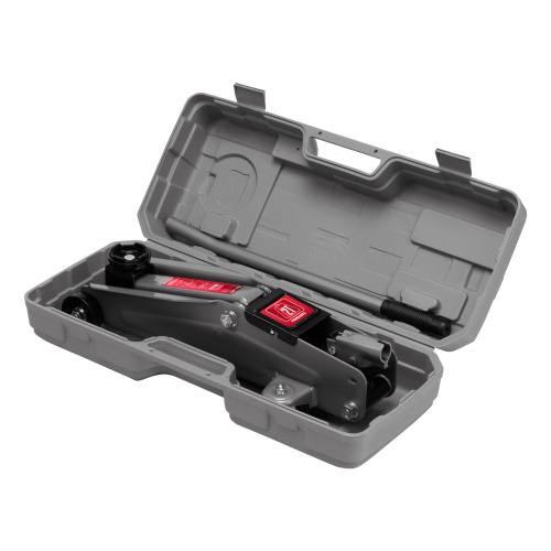 Домкрат гидравлический подкатной, 2 т, высота подъема 135-385 мм, в пластиковый кейсе Matrix по ценам производителя в Краснодаре с доставкой по всей России