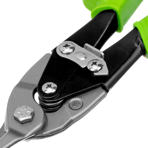 Ножницы по металлу, 250 мм, прямой рез, сталь С55, двухкомпонентные рукоятки СИБРТЕХ по ценам производителя в Краснодаре с доставкой по всей России