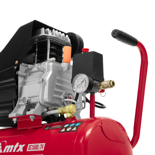 Компрессор воздушный DC1500L/24, 1,5 кВт, 24 л, 210 л/мин MTX по ценам производителя в Краснодаре с доставкой по всей России