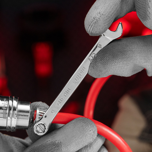 Ключ комбинированный, 6 мм, CrV, полированный хром Matrix по ценам производителя в Краснодаре с доставкой по всей России