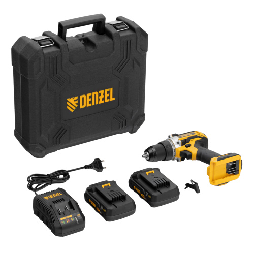 Дрель-шуруповерт аккумуляторная, бесщет. BLDL-18-02 Li-Ion, 18 В Denzel по ценам производителя в Краснодаре с доставкой по всей России