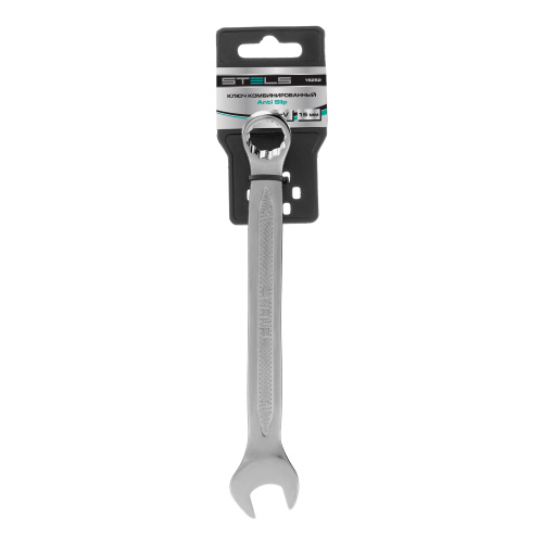 Ключ комбинированный, 15 мм, CrV, антислип Stels по ценам производителя в Краснодаре с доставкой по всей России