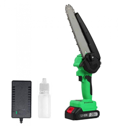 Пила цепная аккумуляторная бесщеточная Zitrek GreenSaw 20V (20В, 4,0Ач Li-ion аккум. 1шт, ЗУ) по ценам производителя в Краснодаре с доставкой по всей России