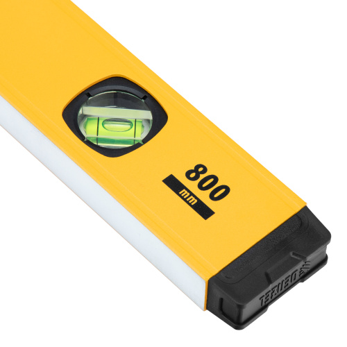 Уровень алюминиевый, магнит, фрезерованный, 3 глазка (1 зеркал.) 0,5 мм/м, 800 мм Denzel по ценам производителя в Краснодаре с доставкой по всей России