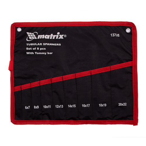Набор ключей трубчатых торцевых 9 предметов Matrix по ценам производителя в Краснодаре с доставкой по всей России