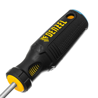 Отвертка, SL6x100 мм, S2, 3к рукоятка Denzel по ценам производителя в Краснодаре с доставкой по всей России