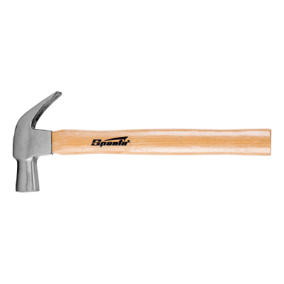 Молоток-гвоздодер, 450 г, боек 27 мм, деревянная рукоятка Sparta по ценам производителя в Краснодаре с доставкой по всей России