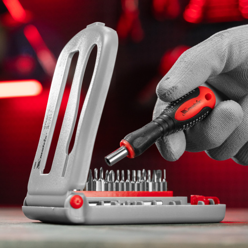 Отвертка для точных работ с насадками Fusion, 22 предмета, в пластиковом пенале Matrix по ценам производителя в Краснодаре с доставкой по всей России