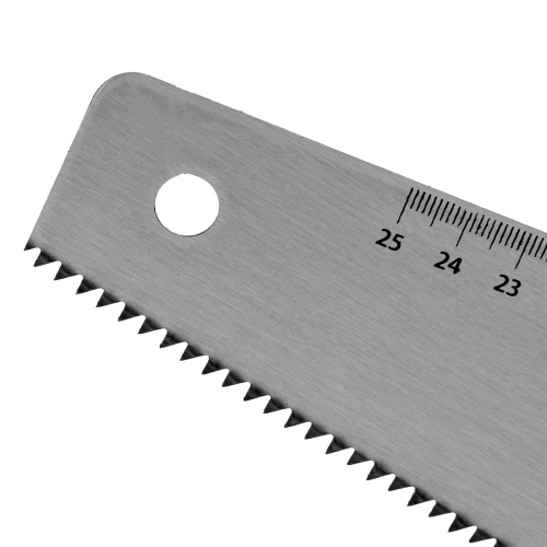 Ножовка по дереву, 450 мм, 7-8 TPI, каленый зуб, линейка, деревянная рукоятка Sparta по ценам производителя в Краснодаре с доставкой по всей России