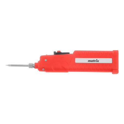 Паяльник беспроводной 4.5 В, 8 Вт, 350°С, припой 10 г, работа от элементов питания 3хАА Matrix по ценам производителя в Краснодаре с доставкой по всей России