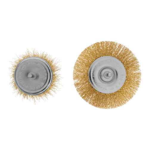 Набор щеток для дрели, 2 шт, 1 плоская, 100 мм, 1 "чашка", 75 мм, со шпильками Matrix по ценам производителя в Краснодаре с доставкой по всей России