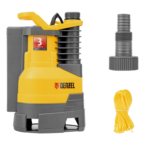 Дренажный насос DPХ450, 450 Вт, подъем 5 м, 9000 л/ч Denzel по ценам производителя в Краснодаре с доставкой по всей России